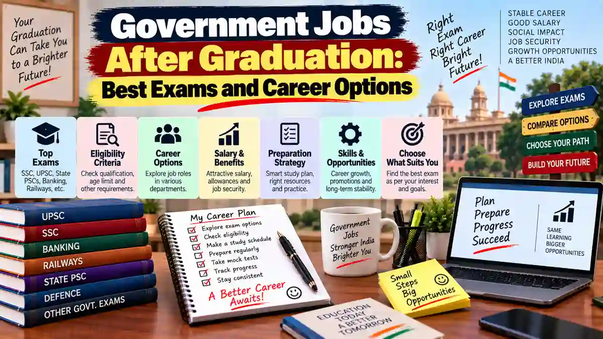 Government Jobs After Graduation: Best Exams and Career Options