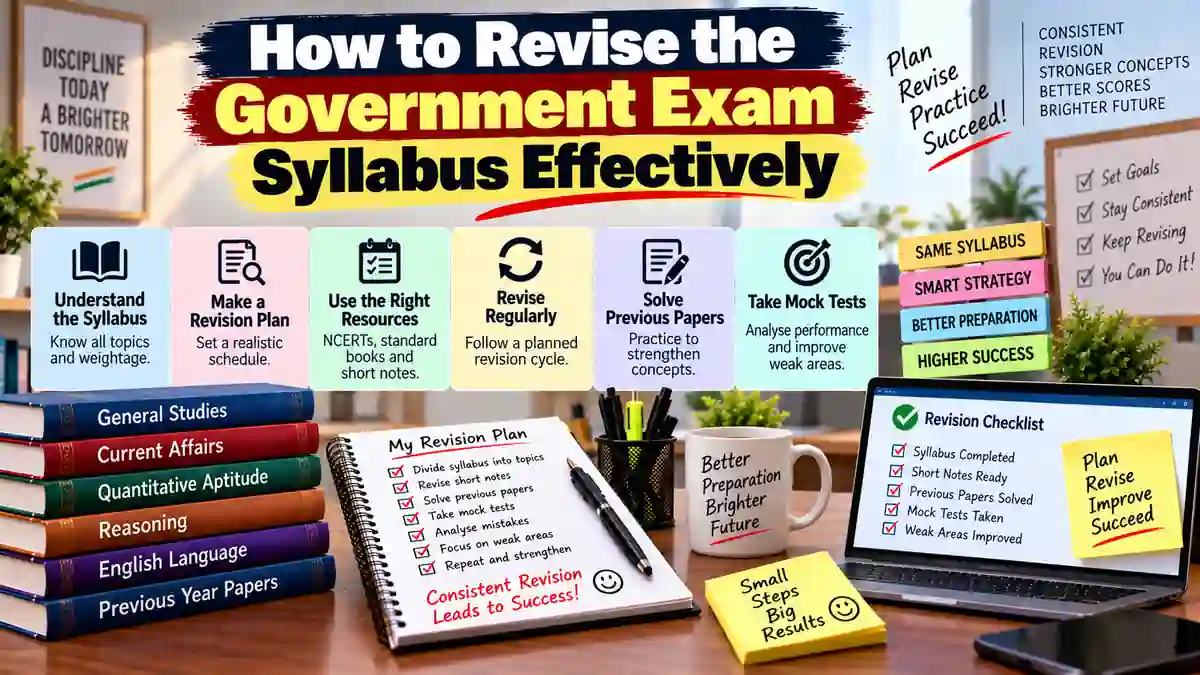 How to Revise the Government Exam Syllabus Effectively