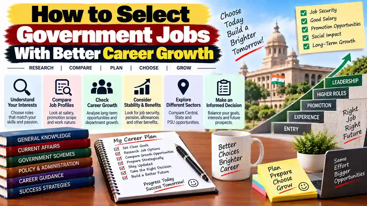 How to Select Government Jobs With Better Career Growth
